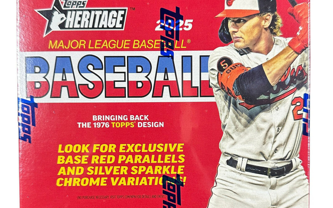 2025 Topps Heritage Baseball In Stock!!!