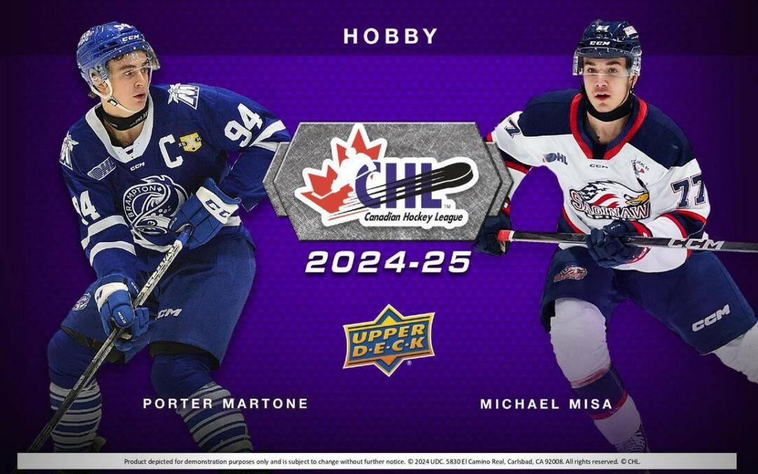 24/25 Upper Deck CHL in stock