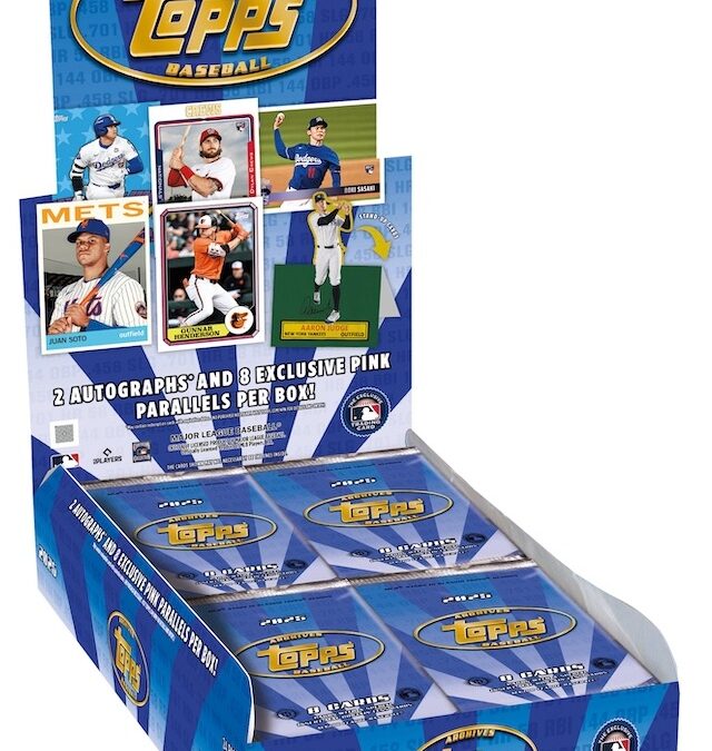 2025 Topps Archives Baseball in Stock!